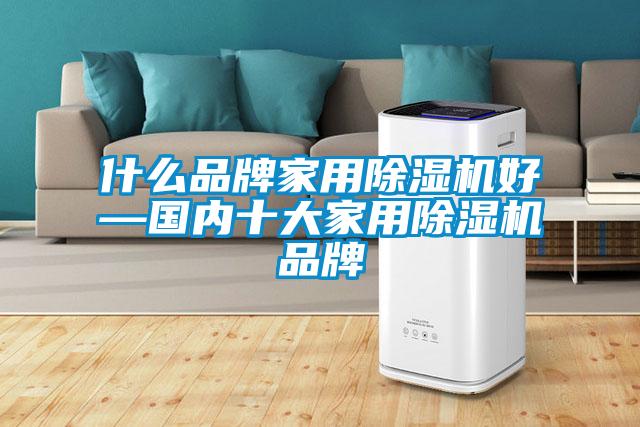 什么品牌家用除濕機好—國內(nèi)十大家用除濕機品牌