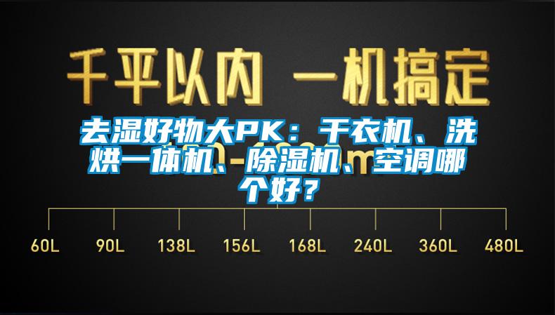 去濕好物大PK：干衣機、洗烘一體機、除濕機、空調哪個好？