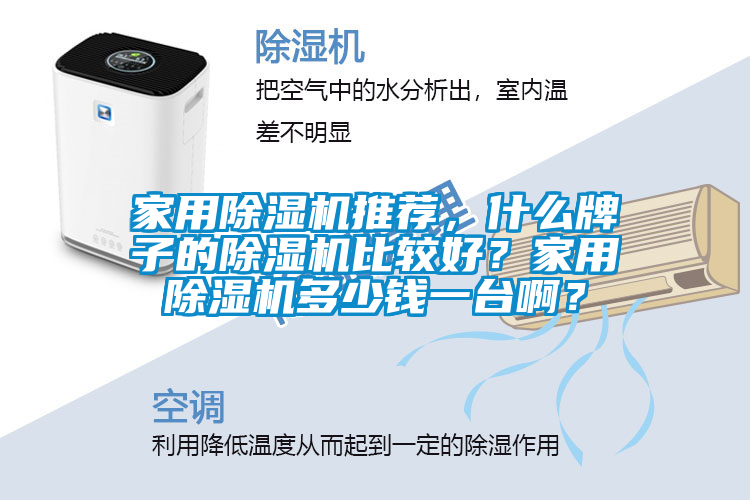 家用除濕機推薦，什么牌子的除濕機比較好？家用除濕機多少錢一臺啊？