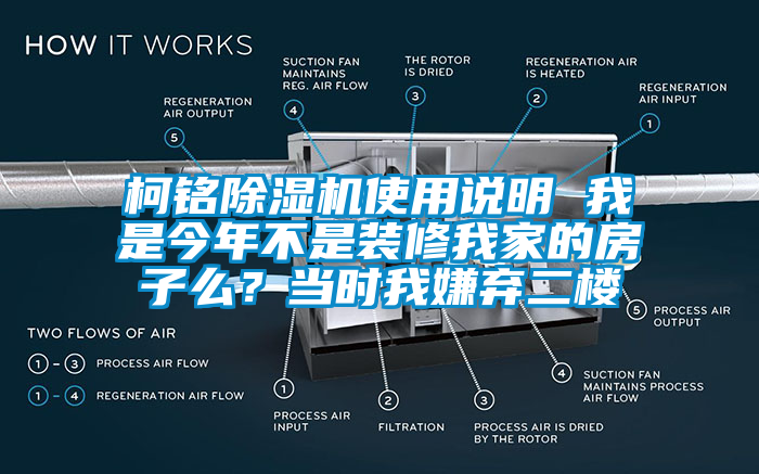 柯銘除濕機使用說明 我是今年不是裝修我家的房子么？當時我嫌棄二樓