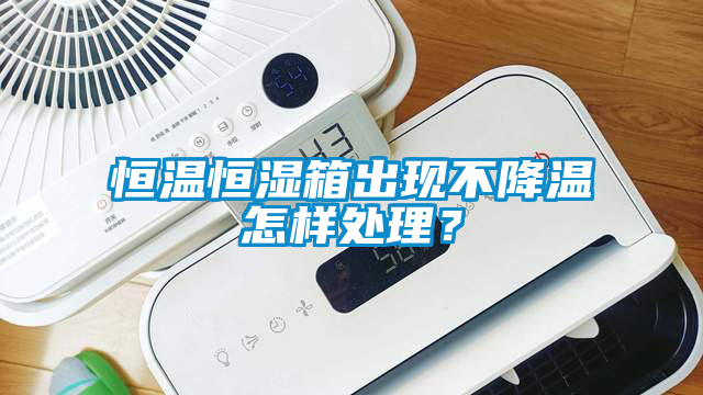 恒溫恒濕箱出現不降溫怎樣處理？