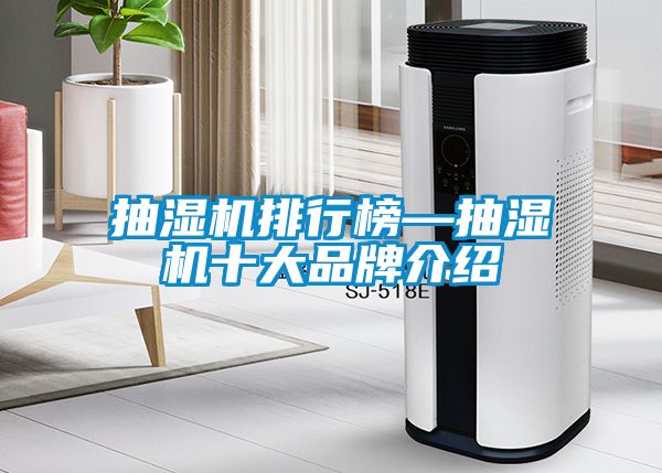 抽濕機排行榜—抽濕機十大品牌介紹